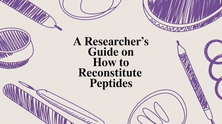 A Researcher’s Guide on How to Reconstitute Peptides