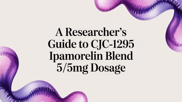A Researcher’s Guide to CJC-1295 Ipamorelin Blend 5/5mg Dosage
