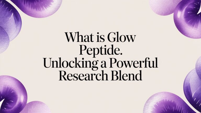 What Is Glow Peptide Unlocking a Powerful Research Blend