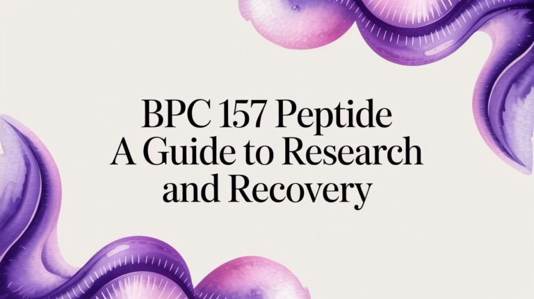 BPC 157 Peptide A Guide to Research and Recovery