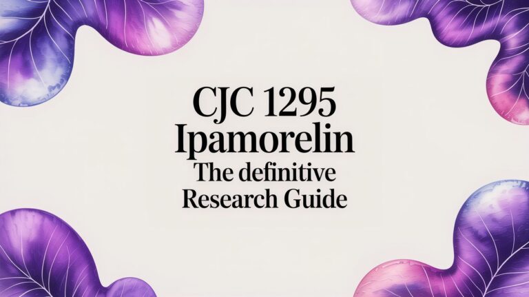 CJC 1295 Ipamorelin The Definitive Research Guide