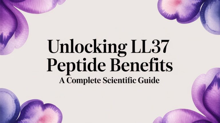 Unlocking LL37 Peptide Benefits A Complete Scientific Guide