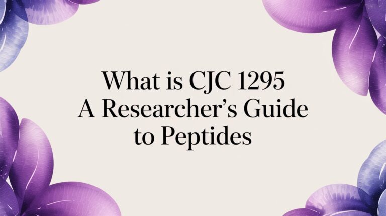 What Is CJC 1295 A Researcher’s Guide to Peptides