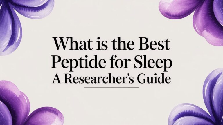 What Is the Best Peptide for Sleep A Researcher’s Guide