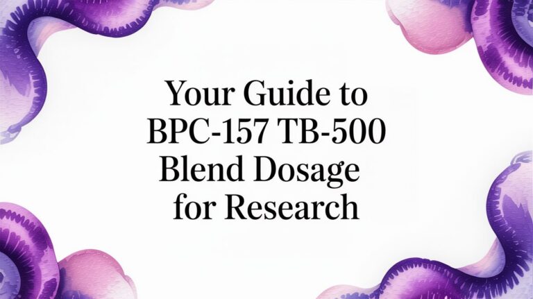 Your Guide to BPC-157 TB-500 Blend Dosage for Research