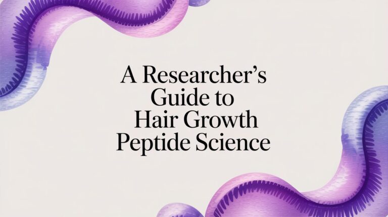 A Researcher’s Guide to Hair Growth Peptide Science