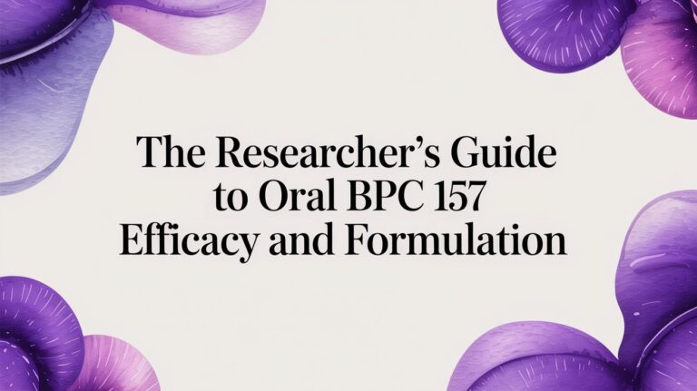 The Researcher’s Guide to Oral BPC 157 Efficacy and Formulation