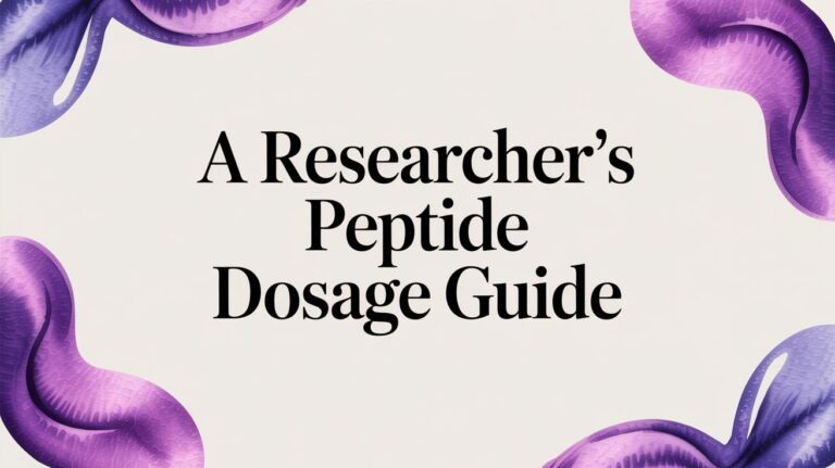A Researcher’s Peptide Dosage Guide