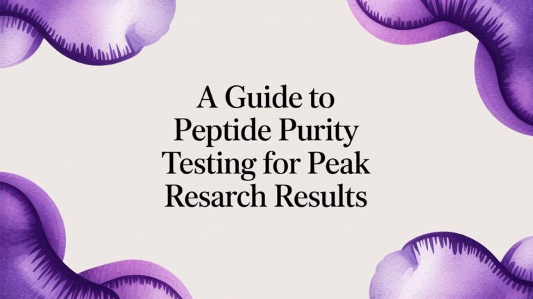 A Guide to Peptide Purity Testing for Peak Research Results